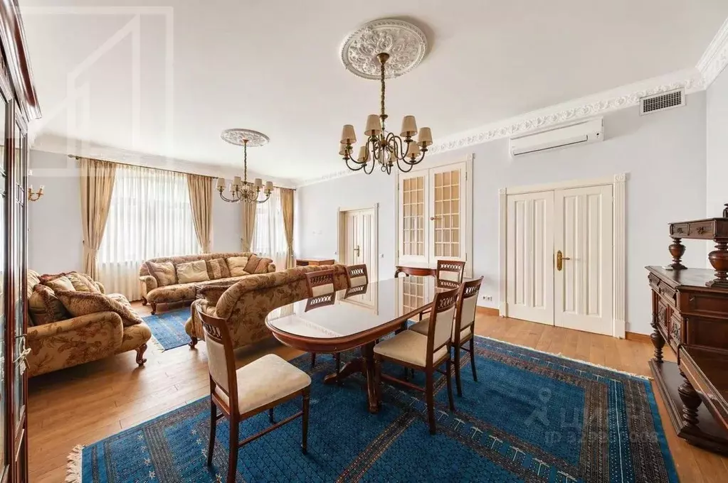 4-к кв. Москва пер. Хилков, 1 (175.0 м) - Фото 2