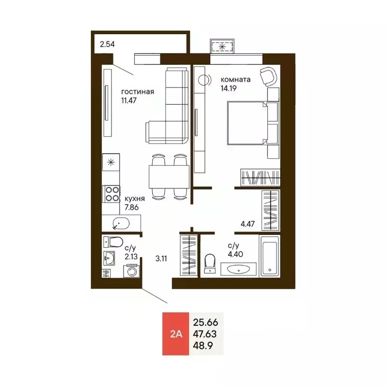 3-к кв. Пензенская область, Пенза Памятник Победы мкр,  (73.97 м) - Фото 1