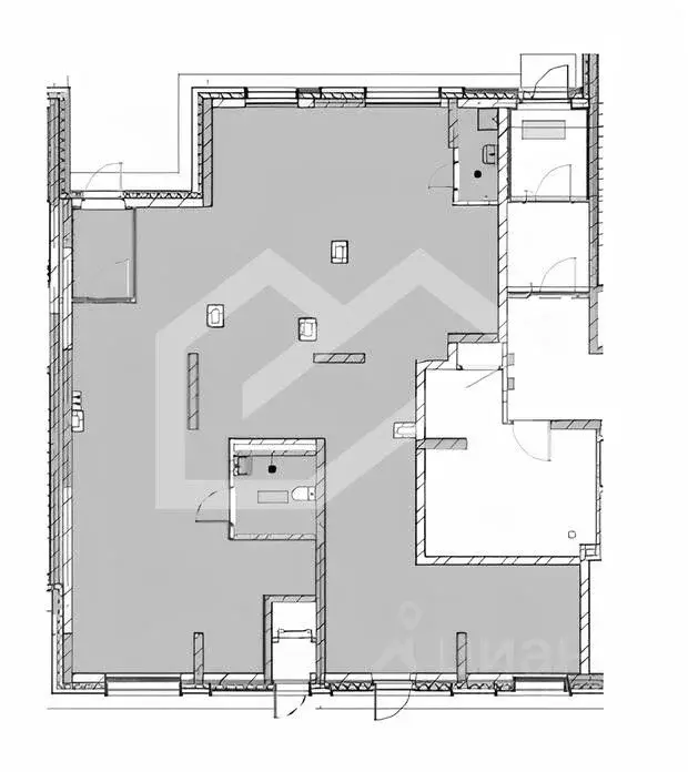 Торговая площадь в Москва ул. Николая Озерова, 2к1 (156 м) - Фото 1