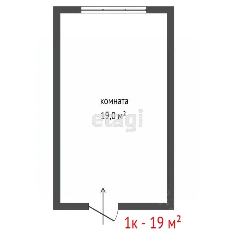 Комната Свердловская область, Екатеринбург ул. Донская, 20 (18.6 м) - Фото 2