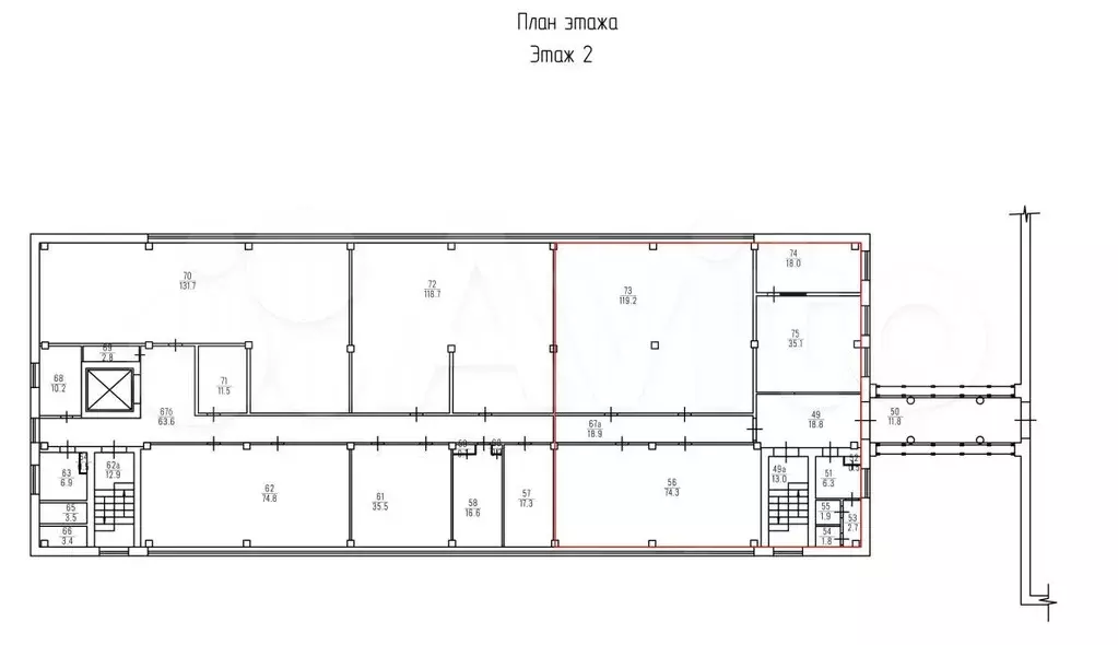 Продам помещение свободного назначения, 1 м - Фото 1