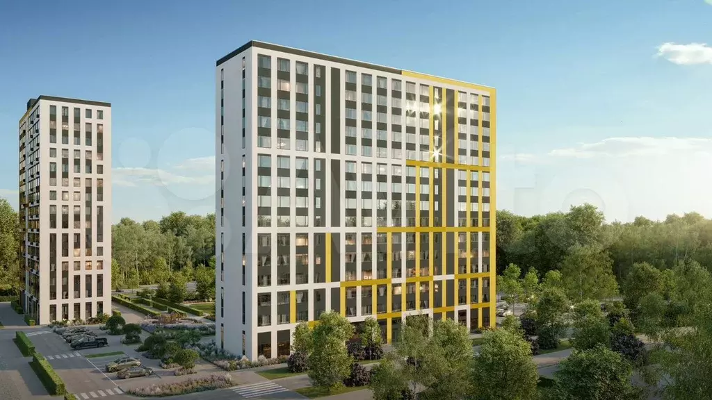 3-к. квартира, 74,2 м, 8/14 эт. - Фото 1