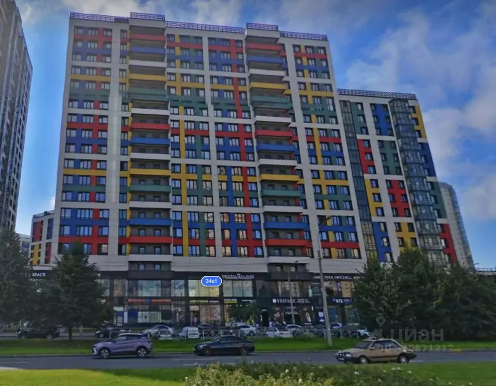 Гараж в Санкт-Петербург ул. Оптиков, 34К1 (15 м) - Фото 0