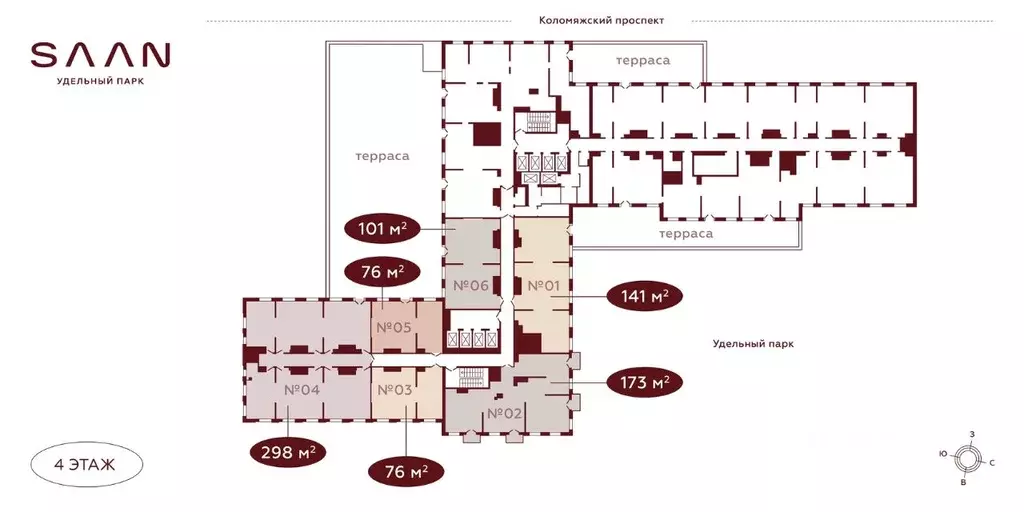 Офис в Санкт-Петербург Коломяжский просп., 19А (92 м) - Фото 1
