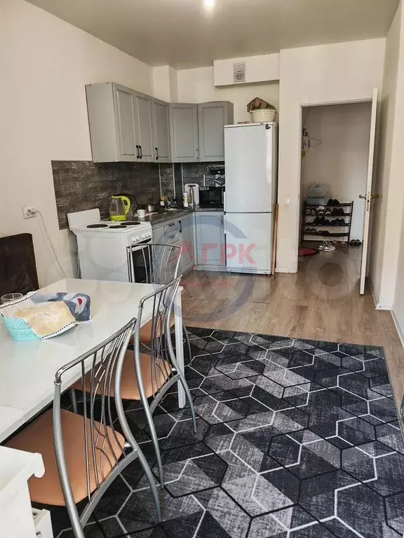 2-к. квартира, 53,5 м, 2/17 эт. - Фото 0