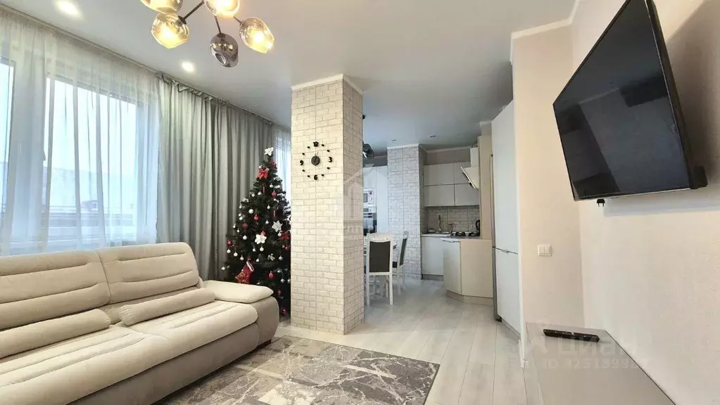 2-к кв. Калининградская область, Калининград Советский просп., 81к4 ... - Фото 1