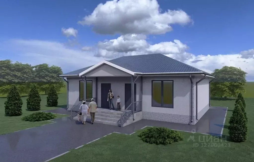 Дом в Белгородская область, Корочанский район, Погореловское с/пос, с. ... - Фото 1