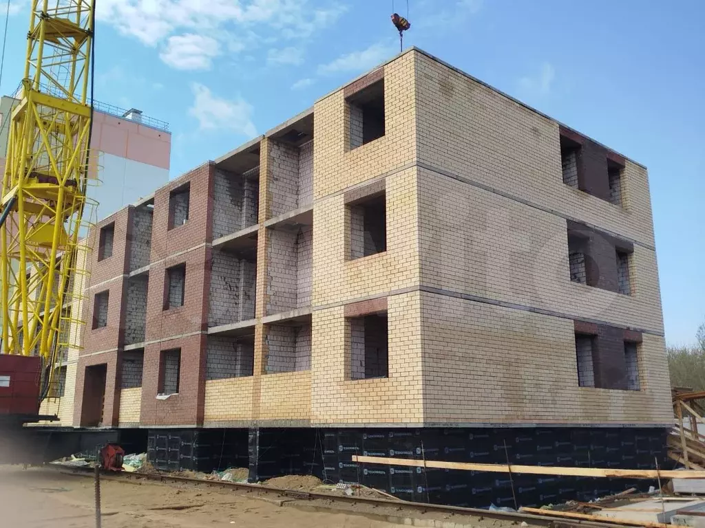 2-к. квартира, 39,7 м, 1/1 эт. - Фото 1