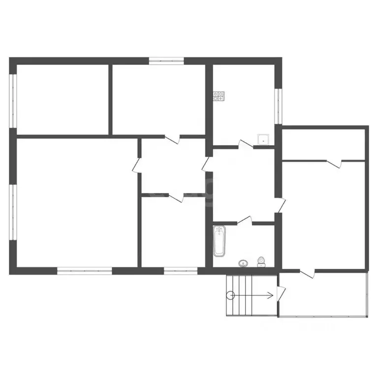 Дом в Тульская область, Тула пос. Скуратовский, пос. Угольный, ул. ... - Фото 2