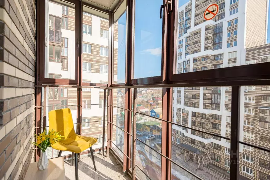 1-к кв. Чувашия, Чебоксары ул. Энтузиастов, 1А (42.0 м) - Фото 1