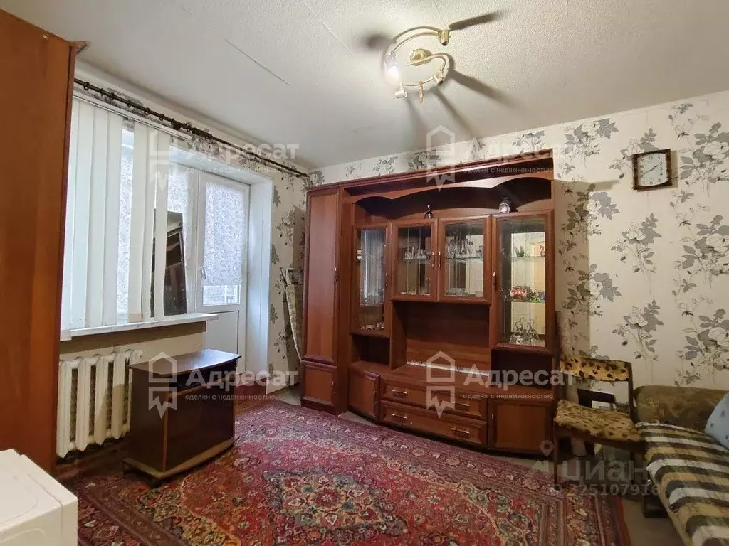 1-к кв. Волгоградская область, Волжский 13-й мкр, ул. Мечникова, 8 ... - Фото 1