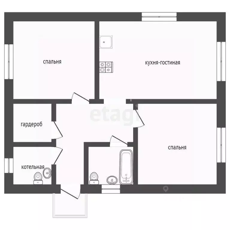 Дом в Тюменская область, Тюменский муниципальный округ, Пятница ТСН  ... - Фото 2