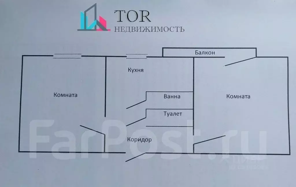 2-к кв. Приморский край, Уссурийск ул. Тургенева, 6А (43.3 м) - Фото 1