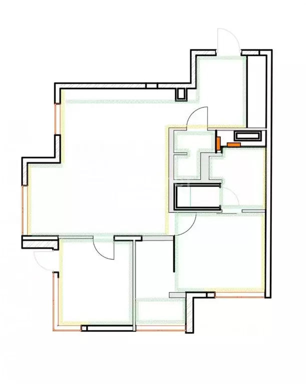 3-к кв. Москва ул. 1-я Ватутинская, 12к2 (72.0 м) - Фото 2