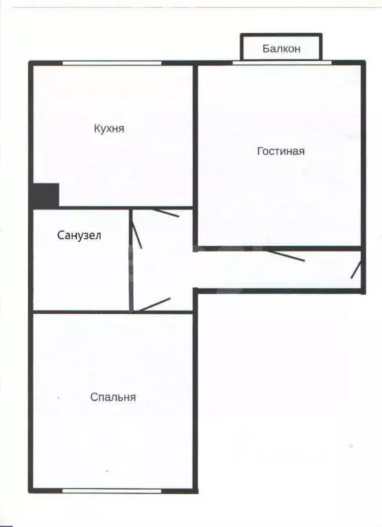 2-к кв. Иркутская область, Ангарск 7А мкр, 6 (52.0 м) - Фото 2