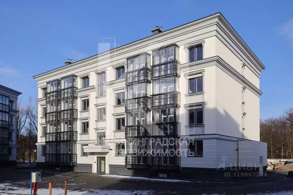 2-к кв. Калининградская область, Калининград ул. Сержанта Мишина, 83к1 ... - Фото 2