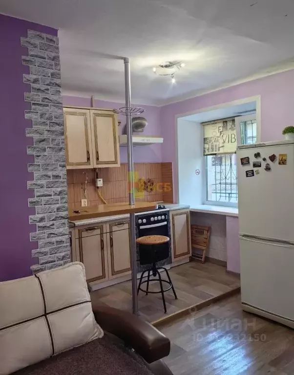 Студия Омская область, Омск ул. Всеволода Иванова, 12 (30.0 м) - Фото 0