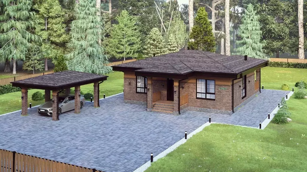 Коттедж в Татарстан, Зеленодольский район, Айшинское с/пос, с. Айша ... - Фото 1