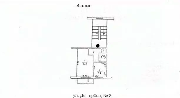 1-к кв. Челябинская область, Челябинск ул. Дегтярева, 8 (34.2 м) - Фото 1