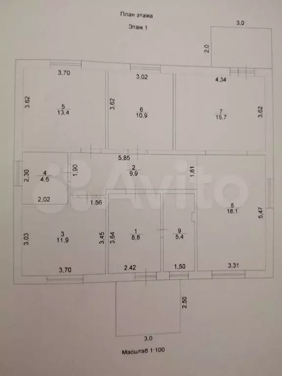 Дом 105 м на участке 8 сот. - Фото 0