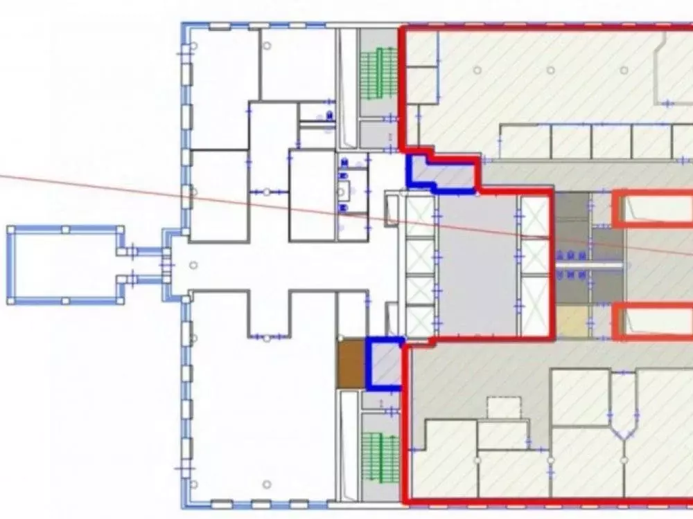 Офис в Москва Смоленская пл., 3 (1040 м) - Фото 2