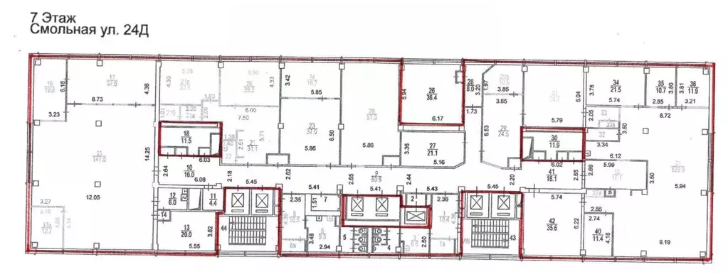 Офис в Москва Смольная ул., 24Д (1100 м) - Фото 1