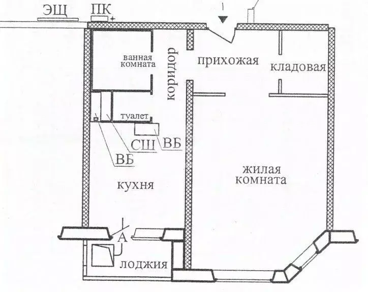 1-к кв. Москва Якорная ул., 4 (42.1 м) - Фото 1