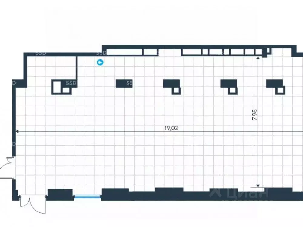 Офис в Москва Левел Нижегородская жилой комплекс, 1 (148 м) - Фото 2