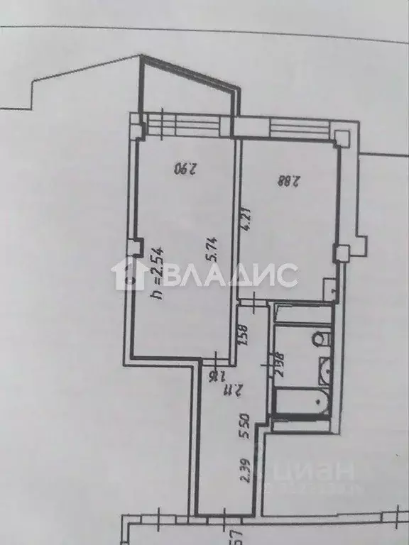 1-к кв. Красноярский край, Красноярск ул. Кутузова, 40А (42.0 м) - Фото 0