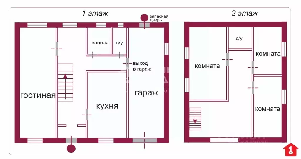 Дом в Омская область, Омск ул. Доватора, 22 (185 м) - Фото 2