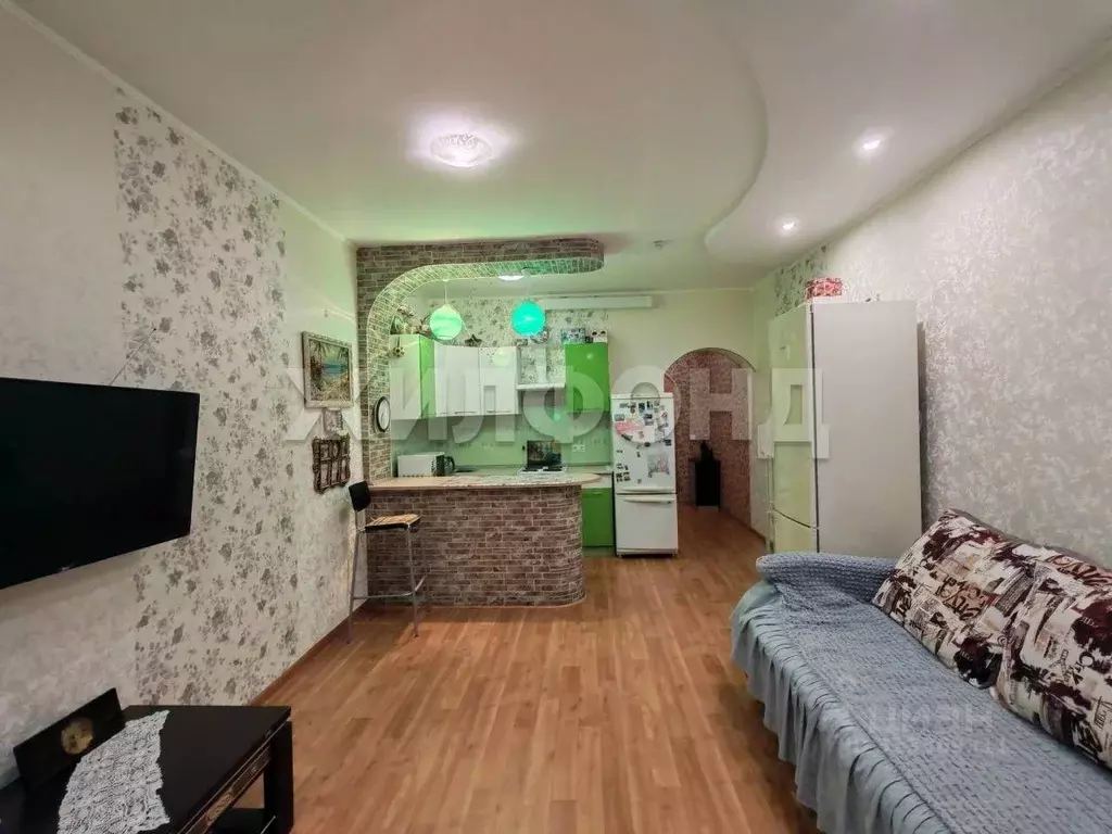 1-к кв. Новосибирская область, Новосибирск ул. Виктора Уса, 4 (33.7 м) - Фото 1