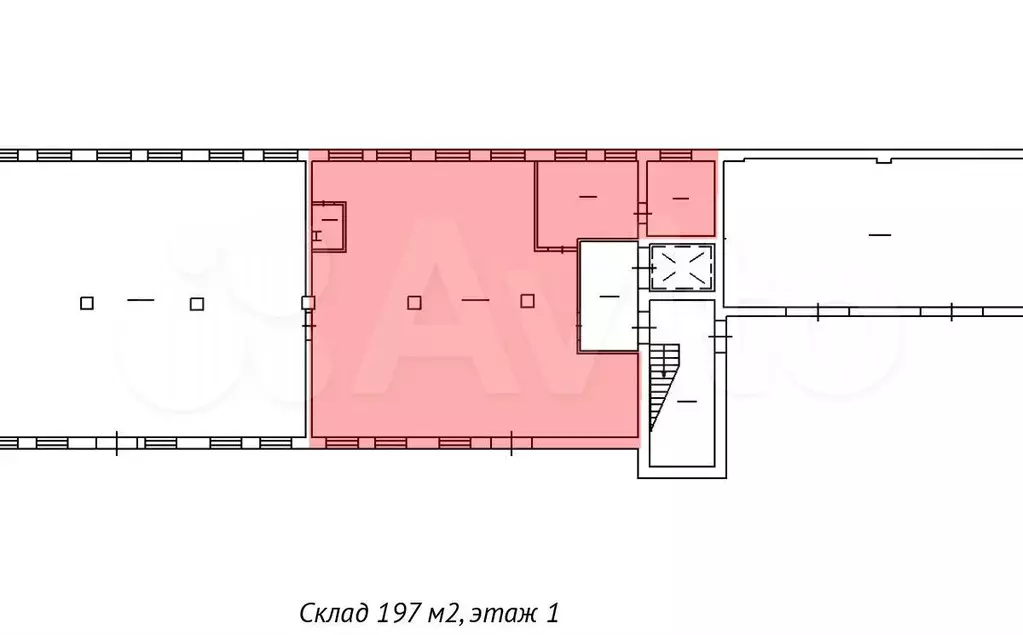 1й этаж Пр-во/склад, 197 м собственник - Фото 0