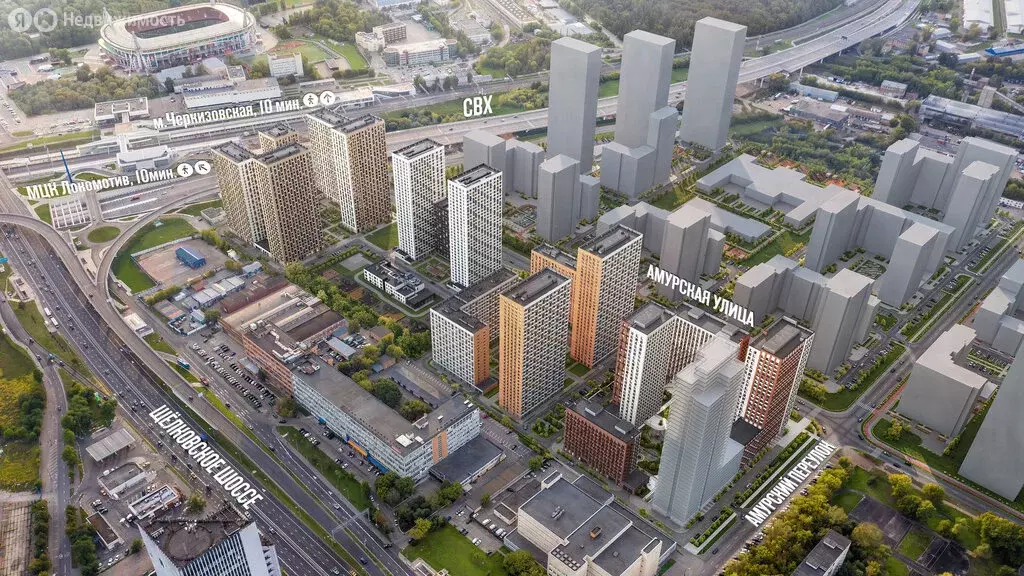 3-комнатная квартира: Москва, Амурская улица, 2Ак1 (83 м) - Фото 1