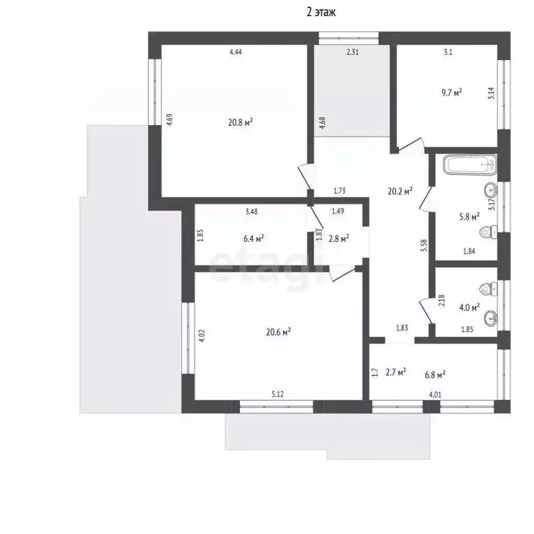 Дом в Камчатский край, Елизовский муниципальный округ, Междуречье СНТ ... - Фото 2