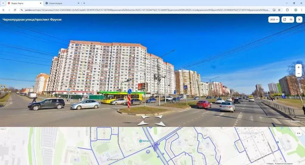 2-к кв. Ярославская область, Ярославль просп. Фрунзе, 29 (55.8 м) - Фото 2