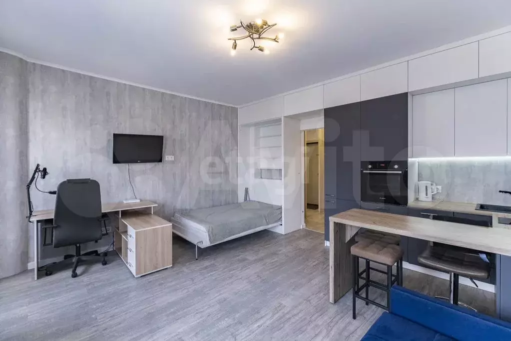 Квартира-студия, 32,2 м, 8/15 эт. - Фото 1