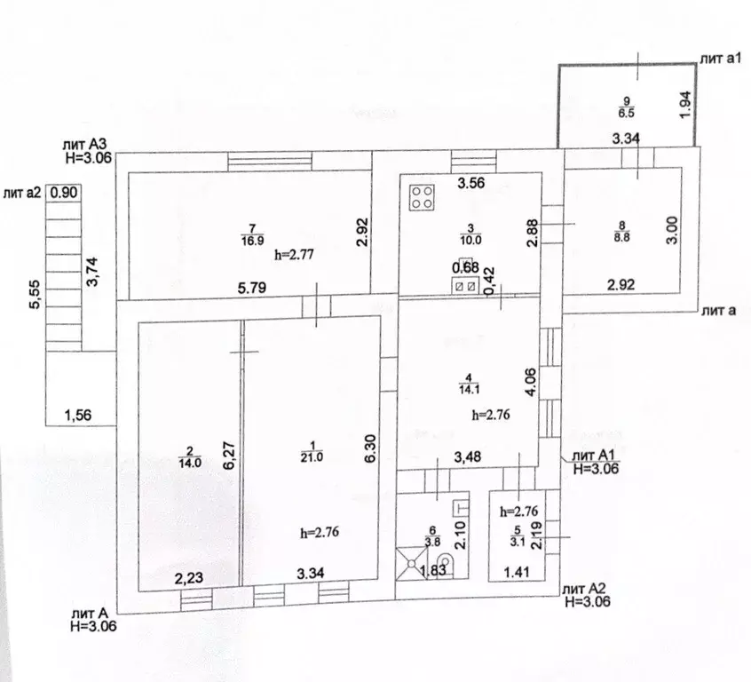 Дом в Татарстан, Казань Варшавская ул., 81 (180 м) - Фото 2