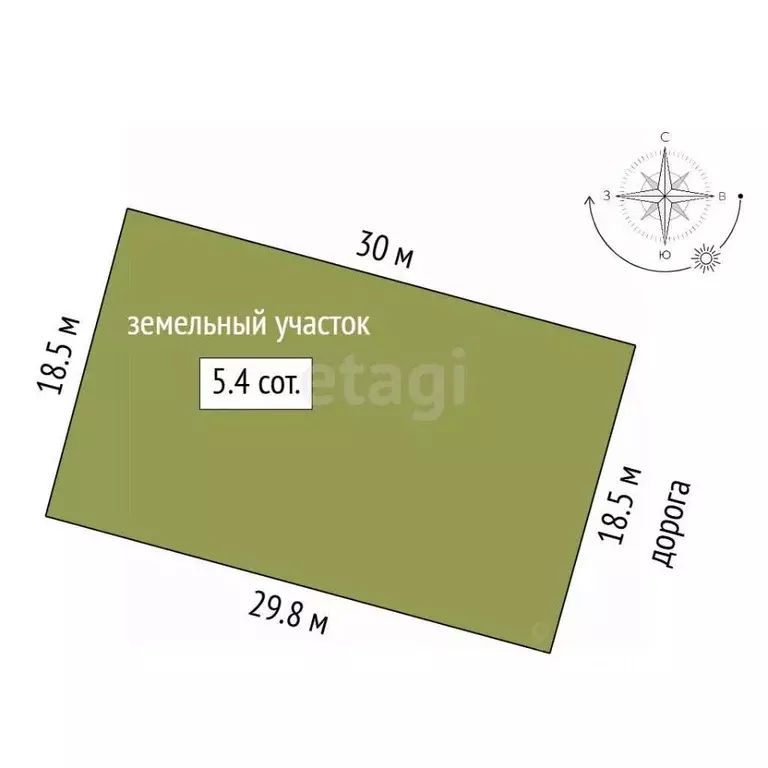 Участок в Крым, Ленинский район, Калиновское с/пос, Седой Азов ТСН  ... - Фото 1