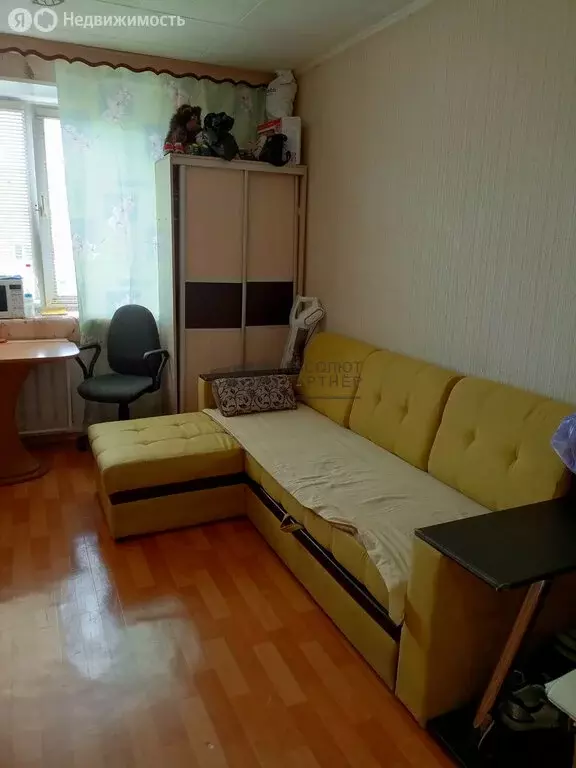 1к в 8-комнатной квартире (12.3 м) - Фото 0