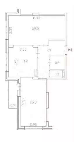 2-к кв. Ярославская область, Ярославль ул. Брагинская, 18к3 (61.8 м) - Фото 2