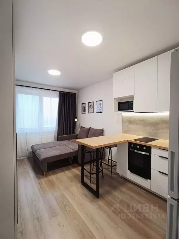 Студия Санкт-Петербург ул. Пахомовская, 10к4 (25.0 м) - Фото 1