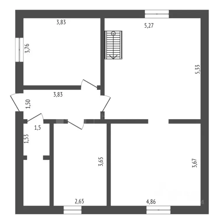 Коттедж в Тюменская область, Тюмень пер. Безноскова (90 м) - Фото 1