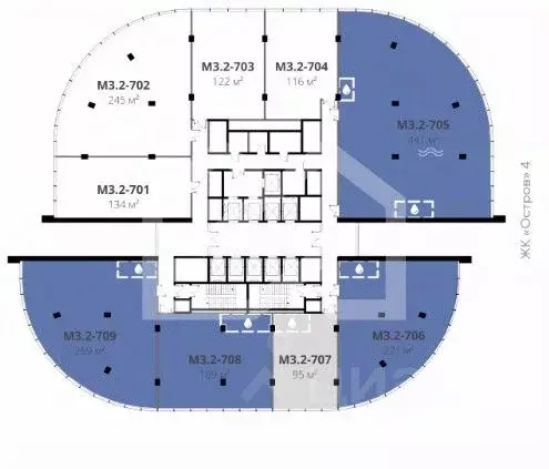 Помещение свободного назначения в Москва ул. Нижние Мневники, 3С1 (221 ... - Фото 2