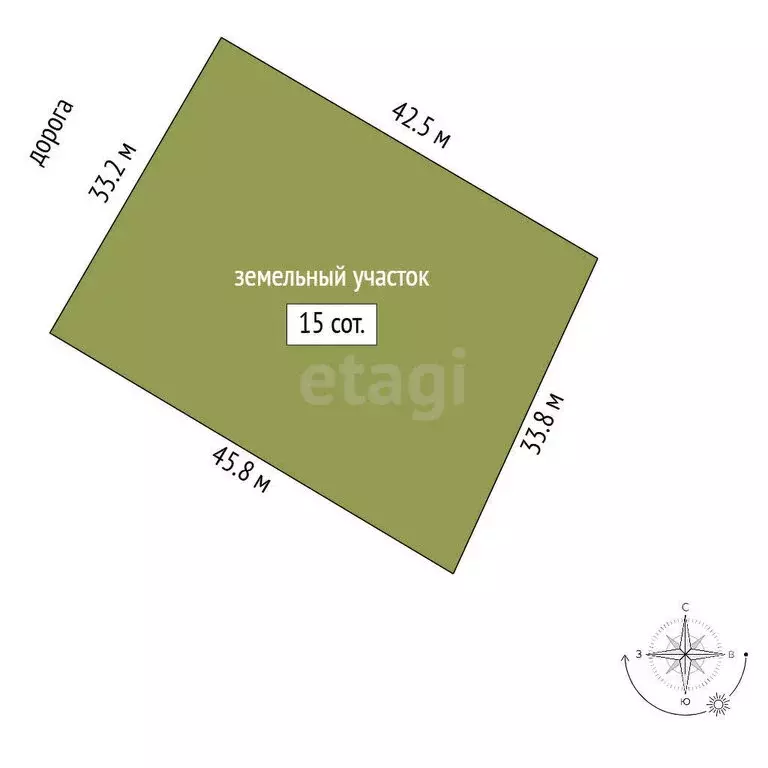 Участок в Пласт, Майский переулок (15 м) - Фото 1