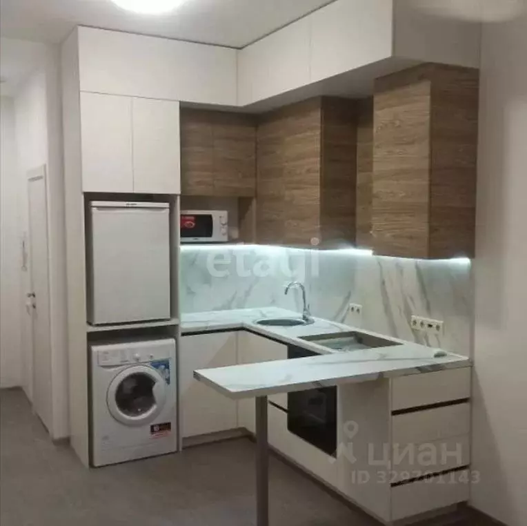 Студия Москва бул. Братьев Весниных, 2 (26.9 м) - Фото 2