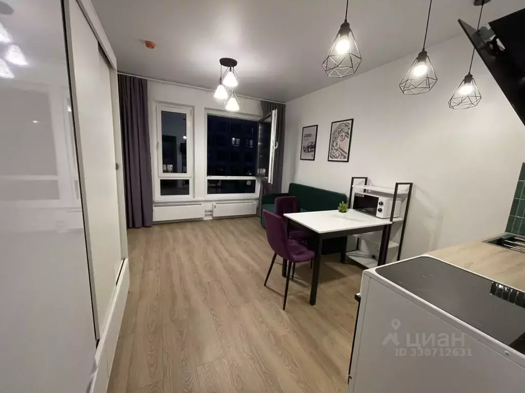Студия Москва Муравская ул., 38Бк2 (20.0 м) - Фото 2