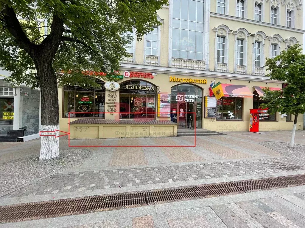 Помещение свободного назначения в Пензенская область, Пенза Московская ... - Фото 1