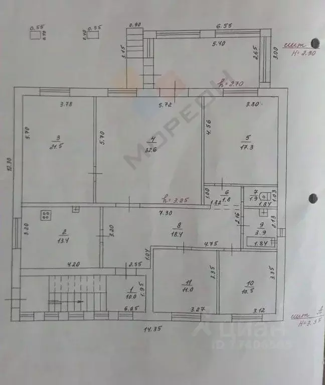 Дом в Краснодарский край, Краснодар Российская ул., 397 (297 м) - Фото 2