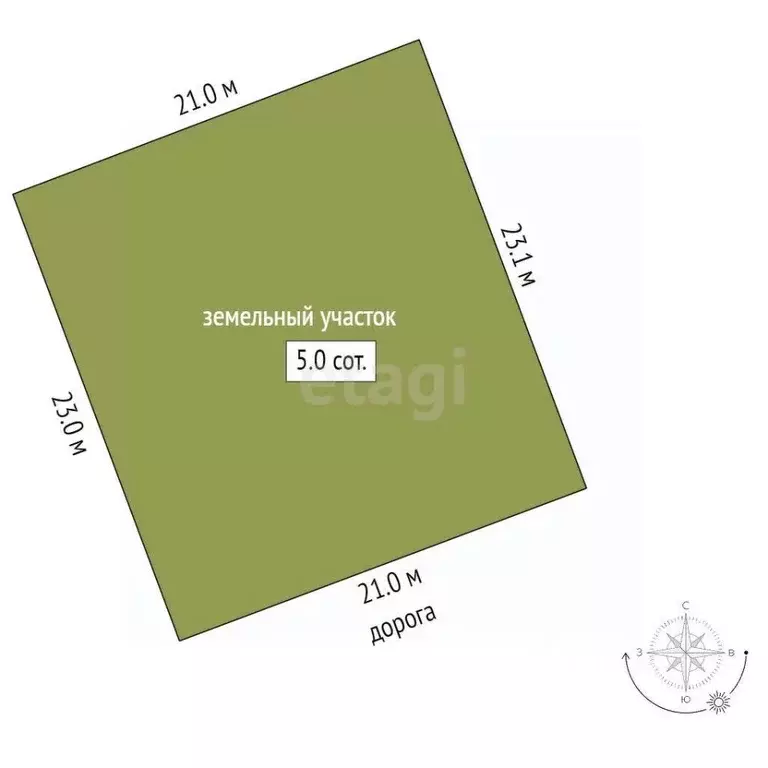 Участок в Ямало-Ненецкий АО, Новый Уренгой Северный Берег ДНТ, 3 (5.0 ... - Фото 2