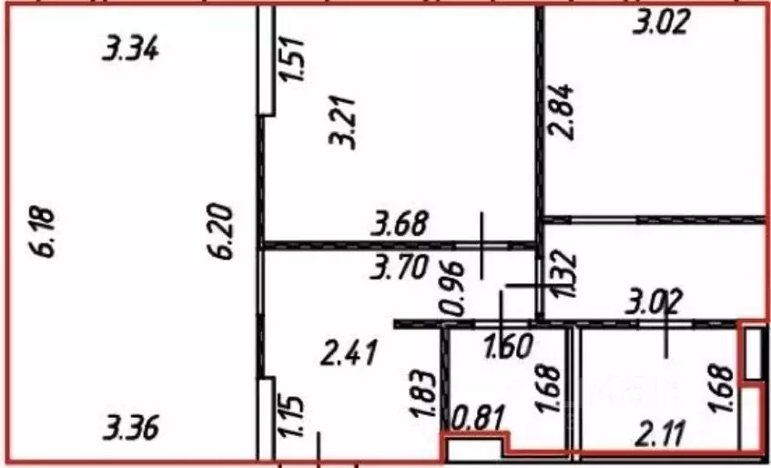 2-к кв. Московская область, Мытищи Ярославское ш., 120Бк3 (58.8 м) - Фото 2